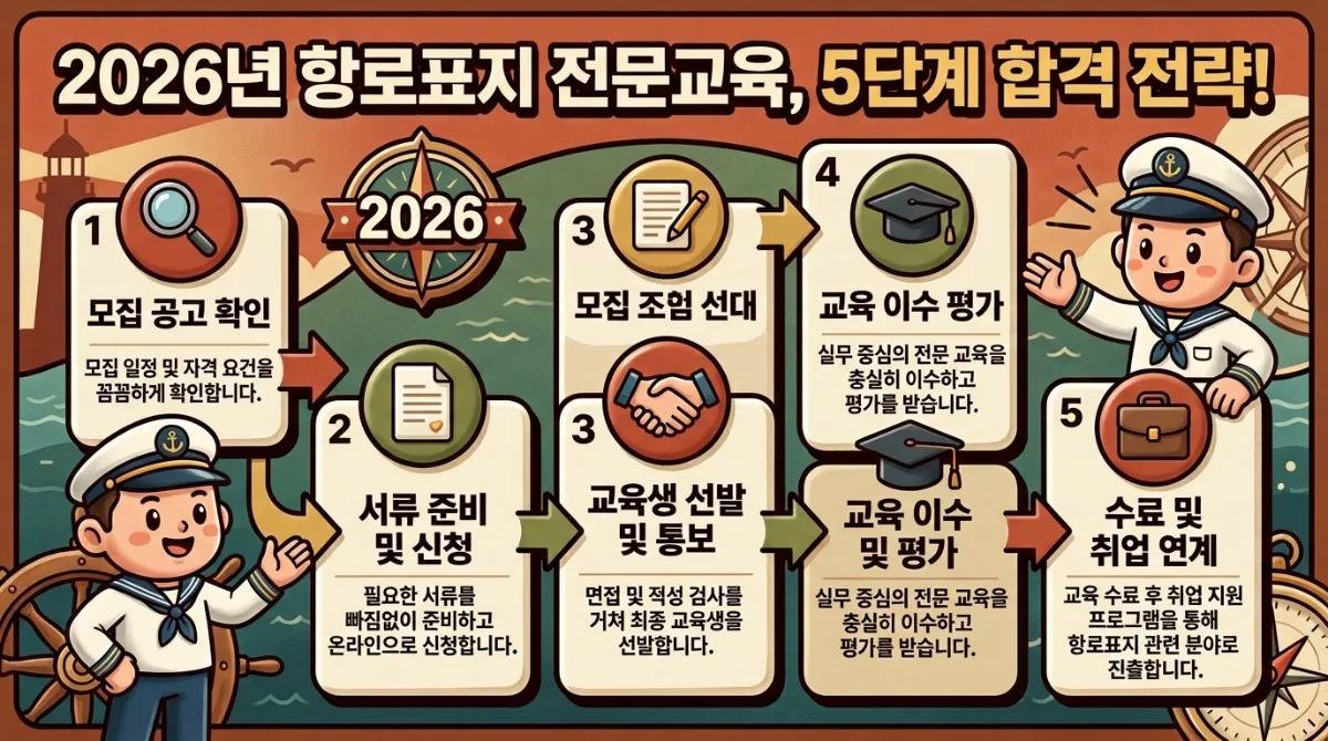 2026년 항로표지 전문교육 지원, 놓치면 아쉬운 3가지 오해와 진실 이미지 1