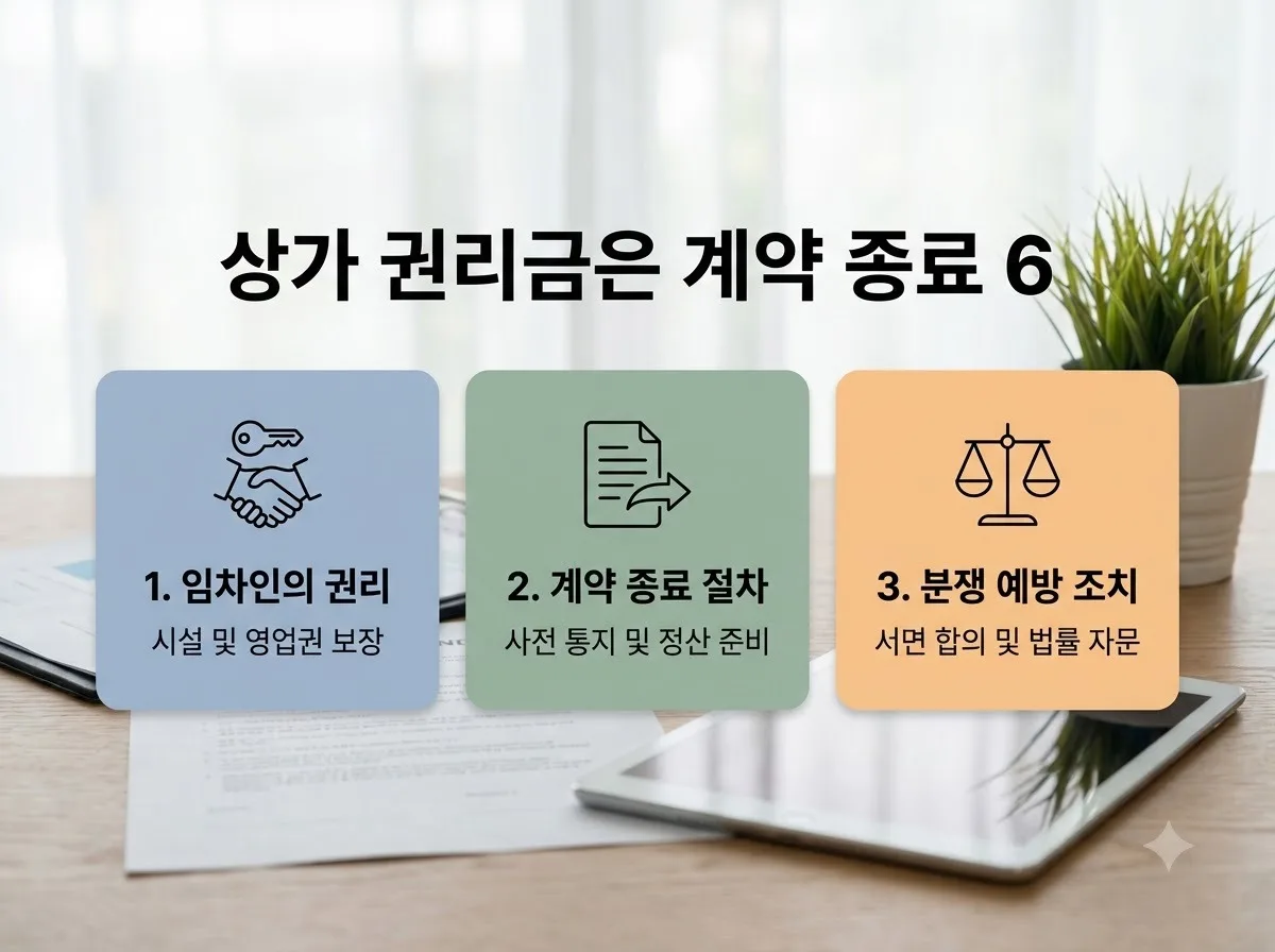 상가 권리금 회수 방해 6개월 보호기간과 3년 청구시효 확인법