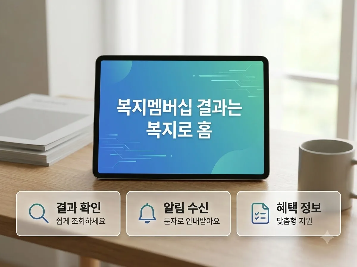 2026 복지멤버십 결과 확인 방법? 복지로 맞춤형급여안내 조회 5단계