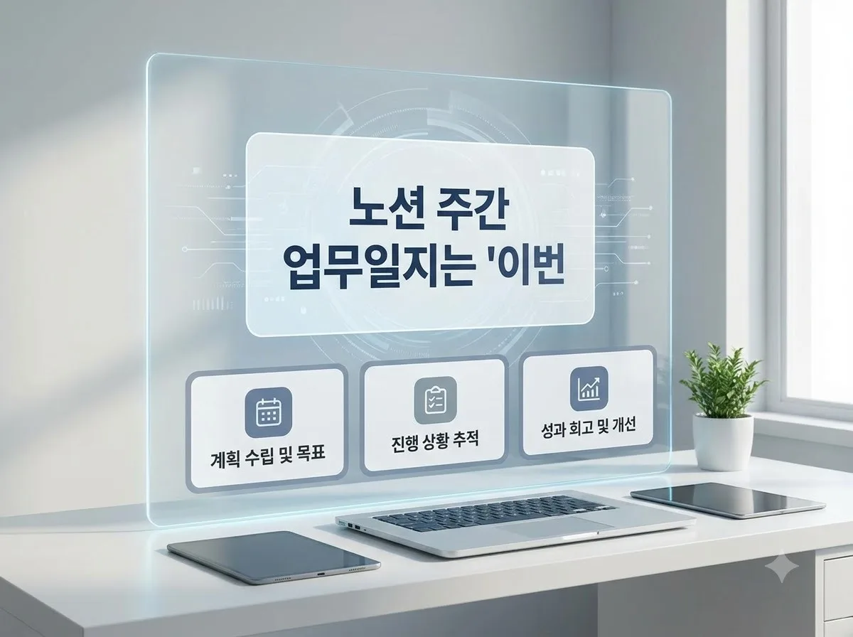 노션 주간 업무일지 템플릿 2026년 활용법과 효율적인 기록 순서