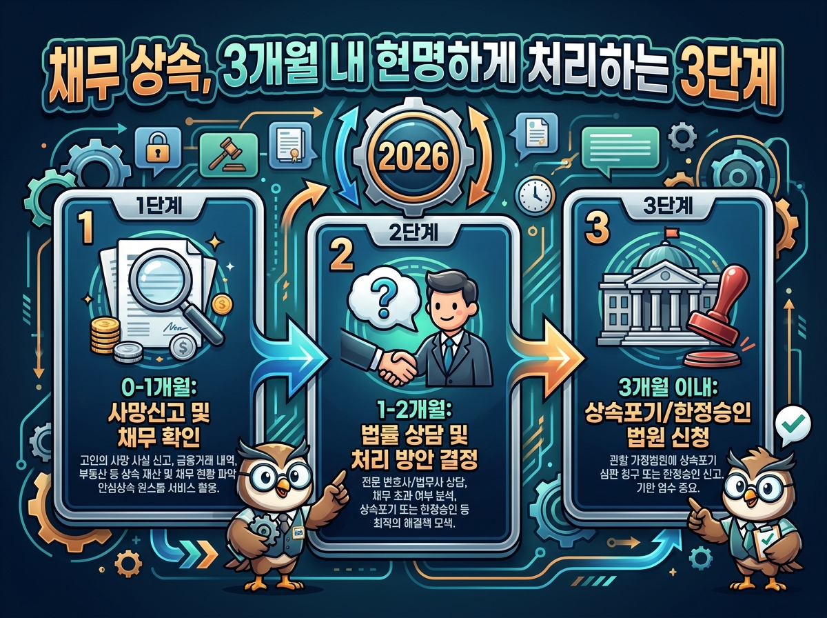 피상속인채무, 2026년 현명한 처리 위한 5가지 핵심 체크리스트 이미지 1