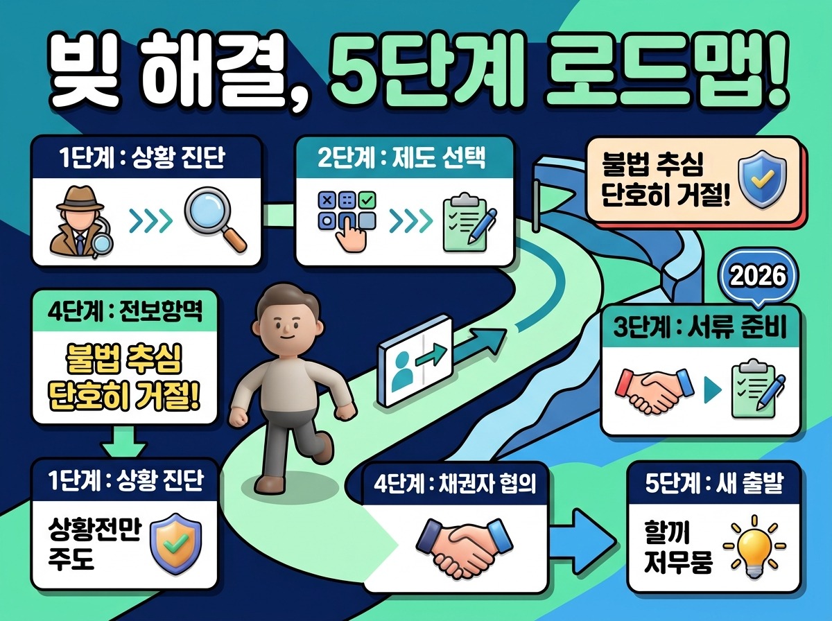빚독촉장 받았을 때, 2026년 대응 5단계 체크리스트 이미지 2
