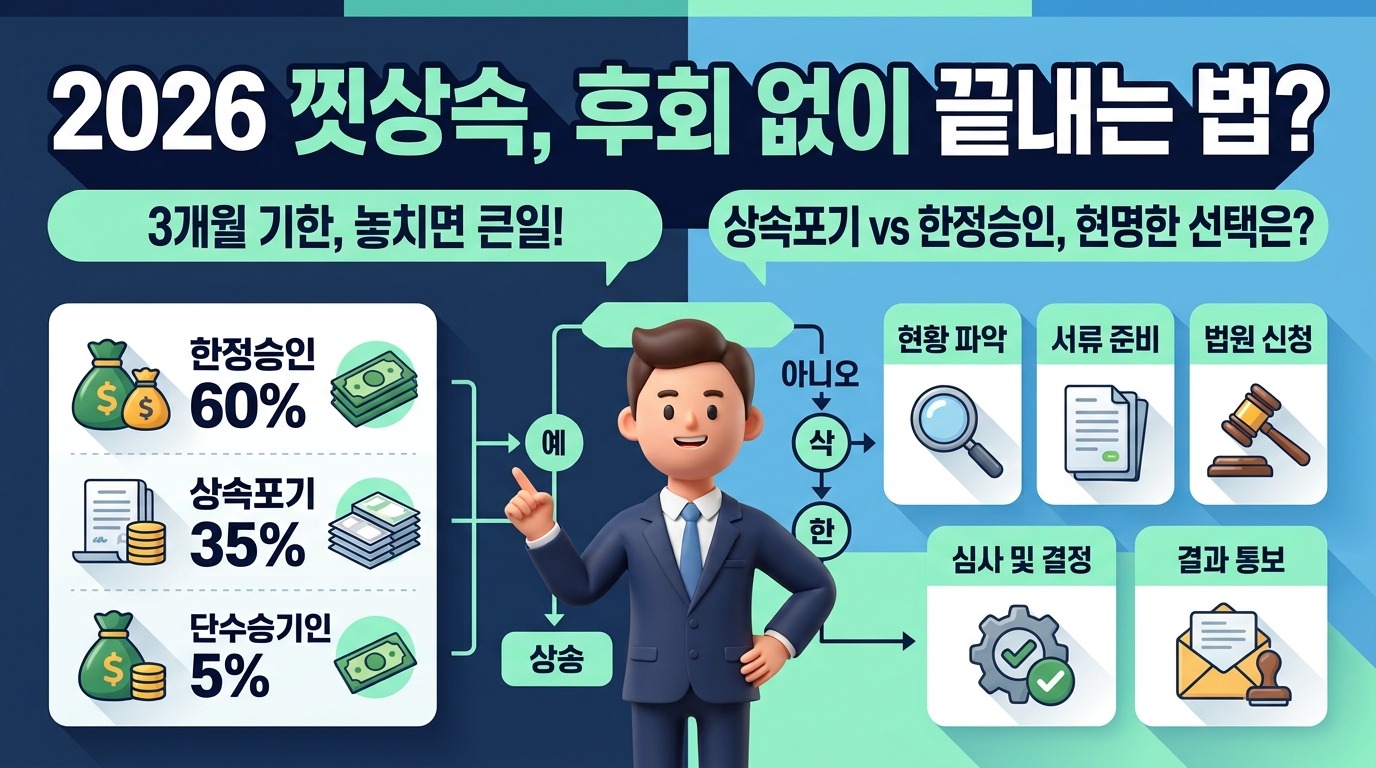 2026년 빚상속, 이 5가지 체크리스트로 후회 없이 해결하세요!