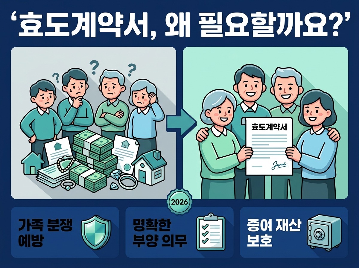2026년 효도계약서 작성, 부모님-자녀 모두 행복해지는 3가지 핵심 체크리스트 이미지 1