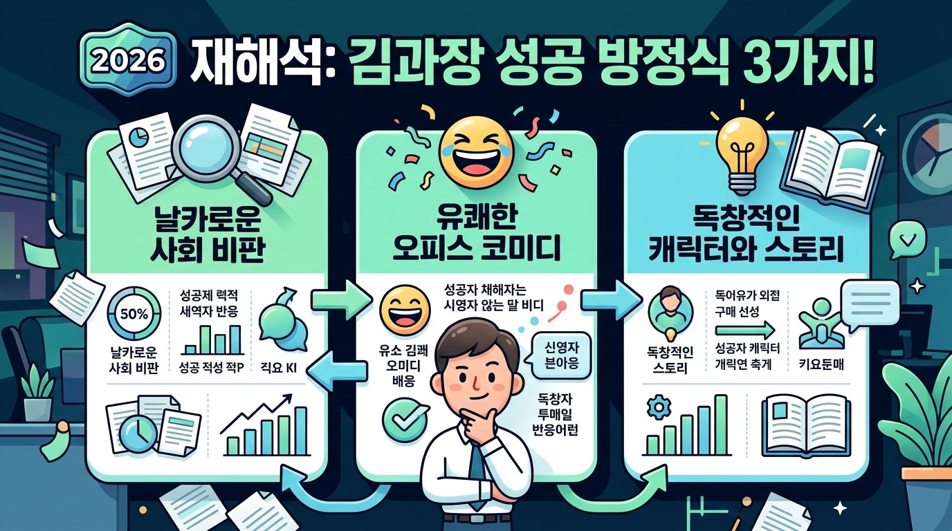 김부장 시청률: 2017년 인기작 '김과장'의 성공 기록과 현재 의미 이미지 2