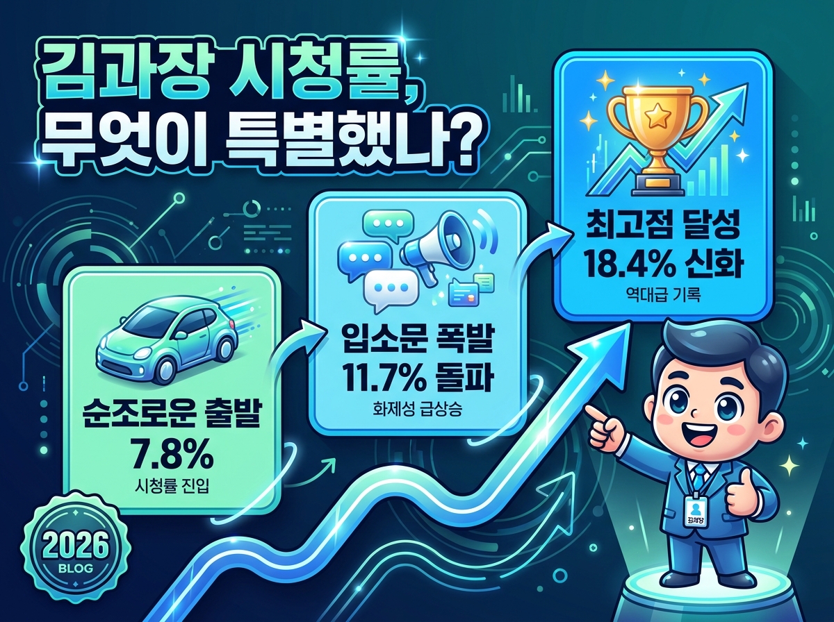 김부장 시청률: 2017년 인기작 '김과장'의 성공 기록과 현재 의미 이미지 1