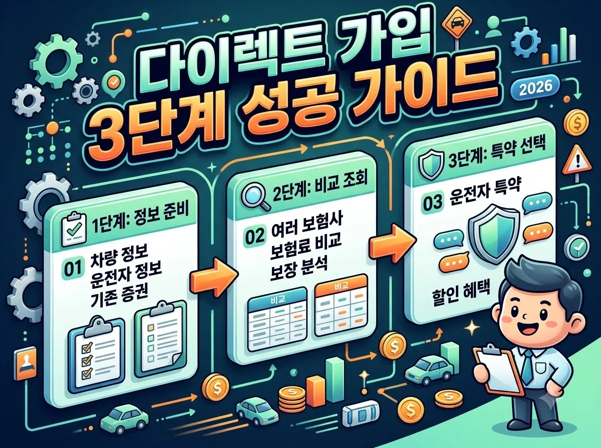 자동차보험 다이렉트 비교 오프라인과 15% 보험료 차이 분석 이미지 2
